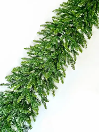 Хвойна гірлянда Hvoya Forest лита зелена з салатовими кінчиками 1.2 м - фото 2
