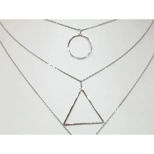 Срібне кольє Qvaliz. 908-01105 - фото 2