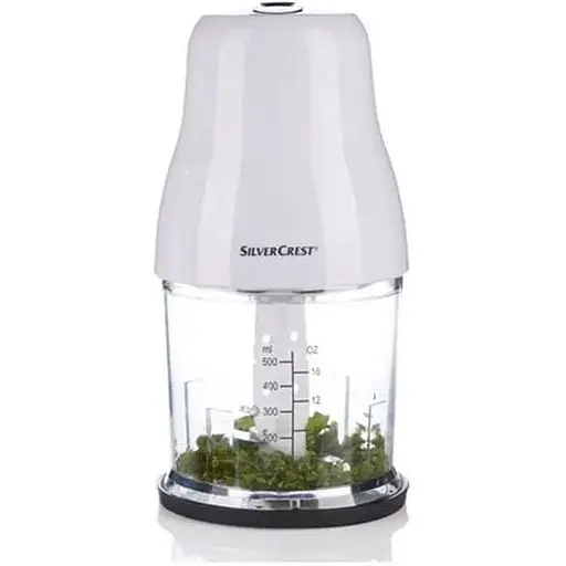 Чопер-подрібнювач продуктів SilverCrest SMZ 260 F1 з прозорою чашею - фото 2