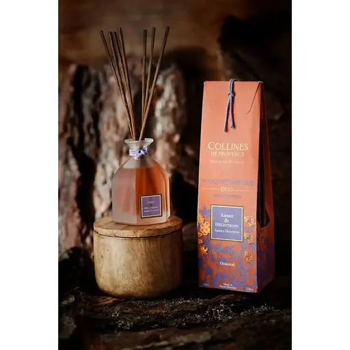 Аромадифузор для дома Collines de Provence Amber & Heliotrope 100 мл - фото 6