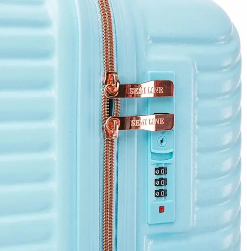 Валіза Semi Line 24" (M) Light Blue (T5728-2) (DAS303069) - фото 5