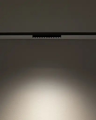 Магнитный трековый светильник Nowodvorski 11720 NANO-LVM Focus Out LED 1x10W 3000K 450Lm IP20 черный - фото 2