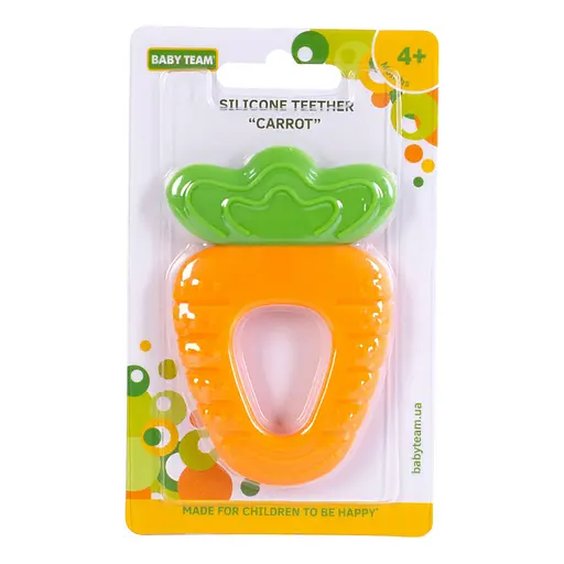 Прорізувач силіконовий "Морквинка" 4021 - фото 3