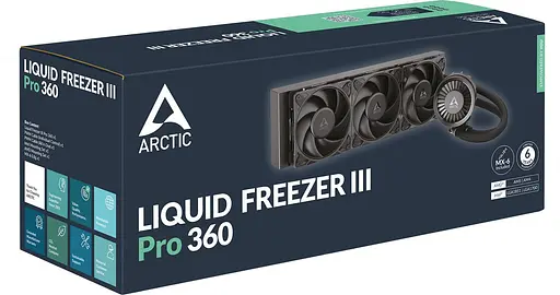 СВО Arctic Liquid Freezer III Pro 360 Black (ACFRE00180A) - фото 6
