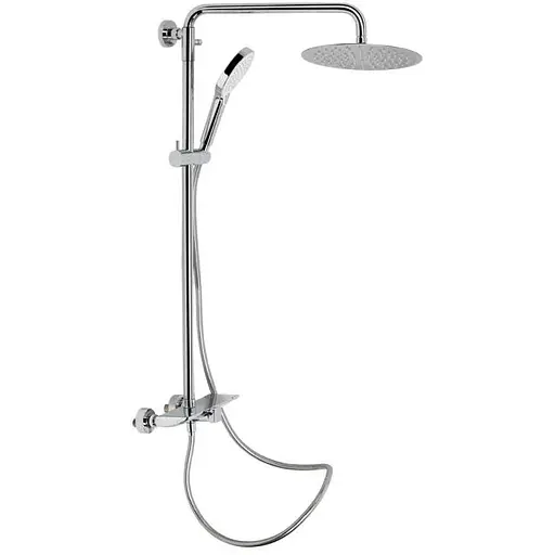 Душова система Qtap Sloup 51105OGC, Хром - фото 1