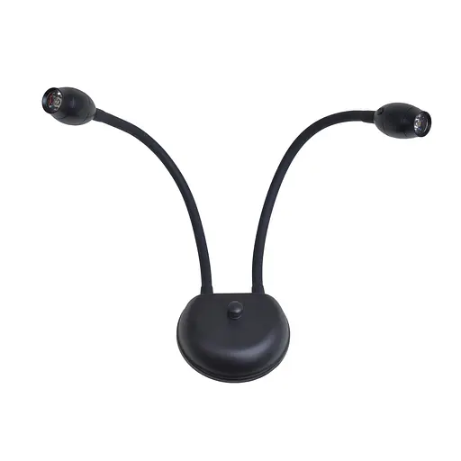 Підсвітка світлодіодна настінна AL-537/2*3W NW LED BK - фото 2