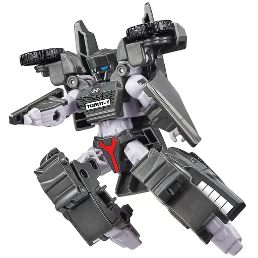 Игрушка-трансформер мини S5 Tobot X белый + Tobot Y серый (301166) - фото 5