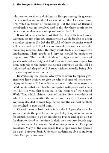 Beginner's Guides. The European Union - фото 14