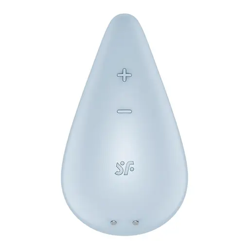 Вібратор для клітора Satisfyer Dew Drop блакитний - фото 2