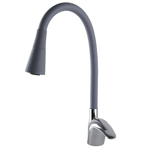 Змішувач для кухні EcoMix E-GEZ-203SK-G03 000025221 Сірий - фото 3