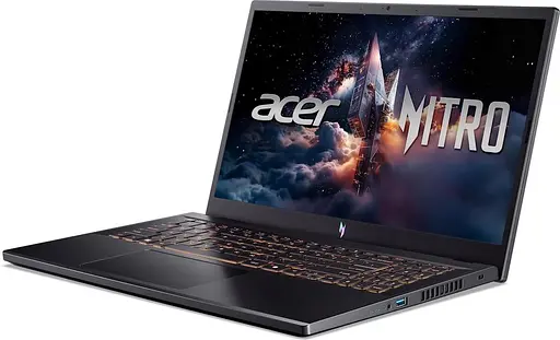 Ноутбук Acer 15.6 Nitro V 15 ANV15-52-57BB FHD IPS 165Hz/Intel i5-13420H/16GB/512SSD/RTX 5050 8GB/NOGRAVING/W11H/Black (NH.U1PAA.004) - фото 3