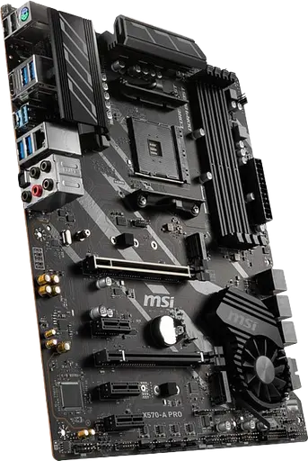 Материнская плата MSI X570-A Pro Socket AM4 (X570-A PRO) Б/У - фото 2