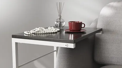 Столик Терри 650x440x330 Белый металл ДСП Сосна Кембра 16мм FRD-104657 - фото 5