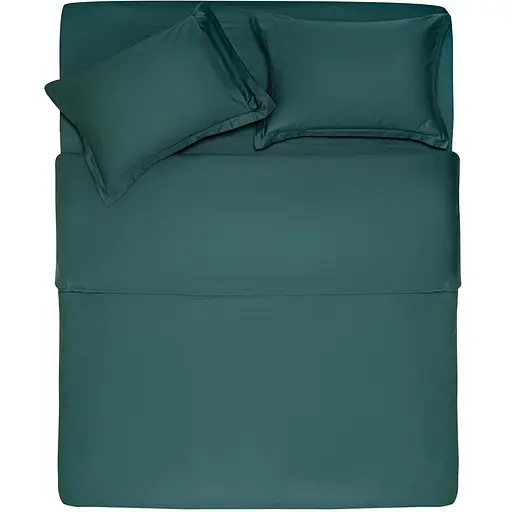 Набір постільної білизни 2,0 сп Ardesto Mix & Match, підковдра 200х220см, 100% бавовна, сатин, зелений (ART2022SE) - фото 1