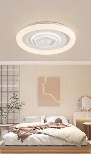 Світлодіодна пристельова люстра 2H-001, Білий