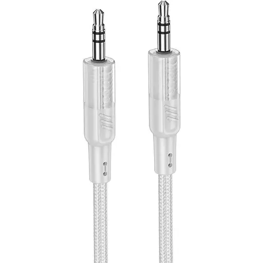 Кабель Hoco Spirit transparent AUX аудио кабель UPA27 1.2 м