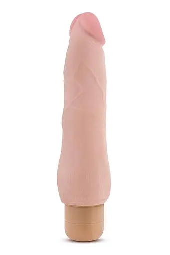 Реалістичний вібратор Blush Au Naturel Fabien 22.8 см тілесний - фото 3