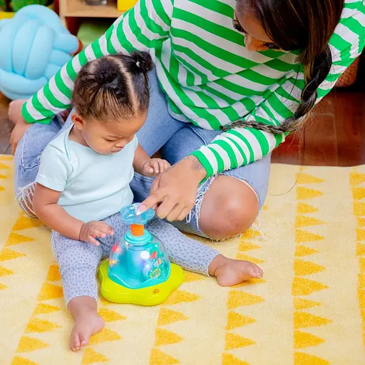 Дзиґа музична Bright Starts Press & Glow Spinner (10042) - фото 2