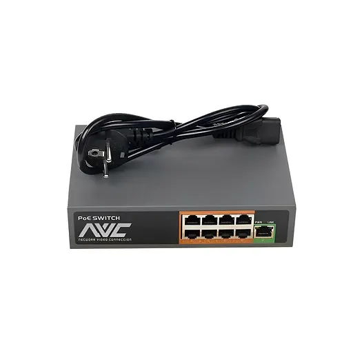 PoE-коммутатор 9-портовый NVC-908D (73-00112) - фото 4