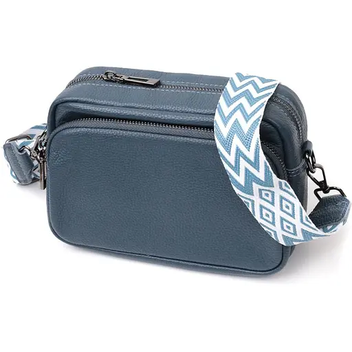 Женская сумка кросс-боди Vintage из натуральной кожи 21.5х14.5х7 см sum0029031 - фото 1