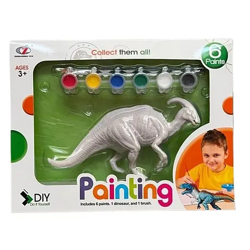 Набор для творчества Dino Toys Раскрась динозавра набор 4_154A (Q9899-154A-4)
