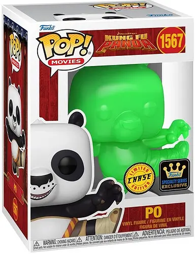 Фігурка Funko Pop Кунг-фу панда По Kung Fu Panda Po Chase 10 см FP KP P C 1567