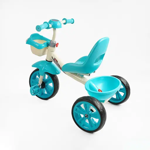 Детский трехколесный велосипед Best Trike BS-60985 со светом и голубой музыкой - фото 2