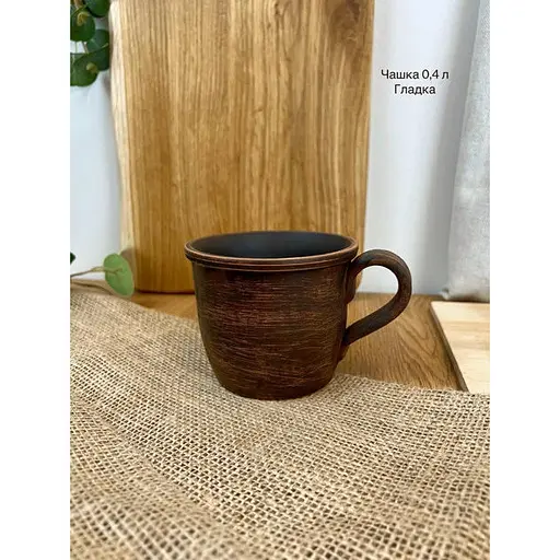 Набір керамічного (глиняного) посуду для млинців на 6 чоловік Ангоб - фото 4