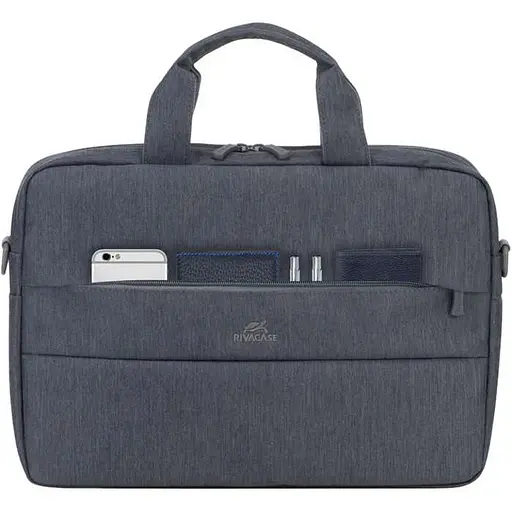 Сумка для ноутбука Rivacase 14" Prater.Dark/Grey (7522) (7522 (Dark Grey)) - фото 3