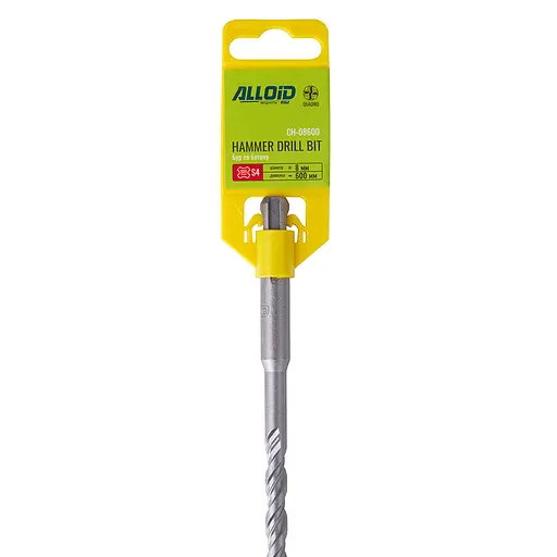 Бур по бетону Alloid Building Tools SDS-plus S4 Quadro 8x600 мм (CH-08600) - фото 1