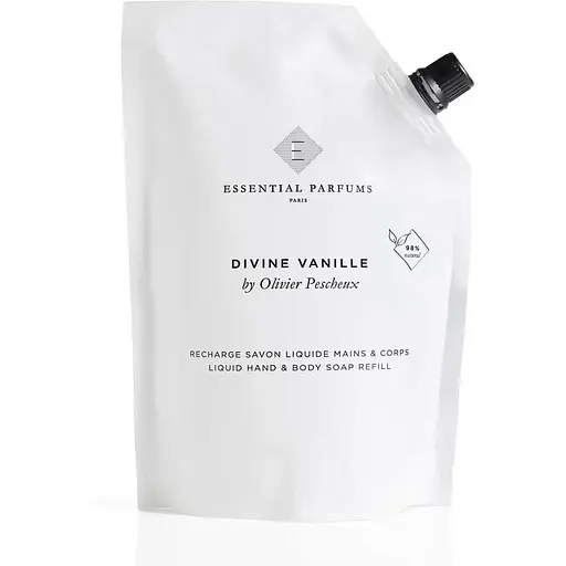Жидкое мыло для рук и тела Essential Parfums Divine Vanille 500 мл REFILL - фото 1