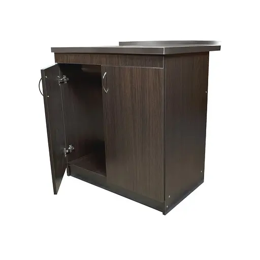 Тумба з накладною мийкою для кухні ЛДСП 80х60х83 см Венге (52868-01124) - фото 2
