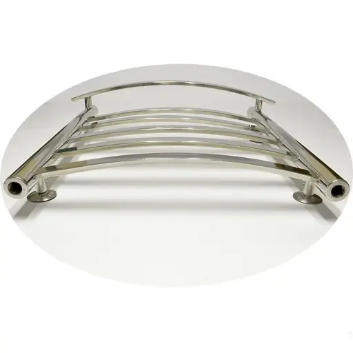 Рушникосушка водяна LEV Квазар Plus П7 нержавіюча сталь 500х700 мм 30412 - фото 3