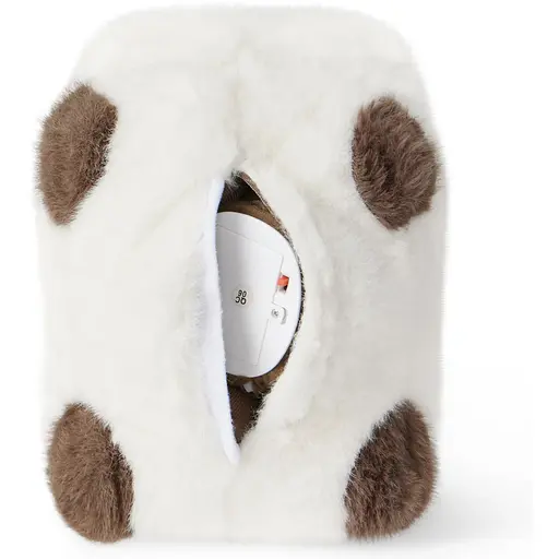 Интерактивная мягкая игрушка AiDA Smart Blinking Cat бело-коричневая (AD54098) - фото 3