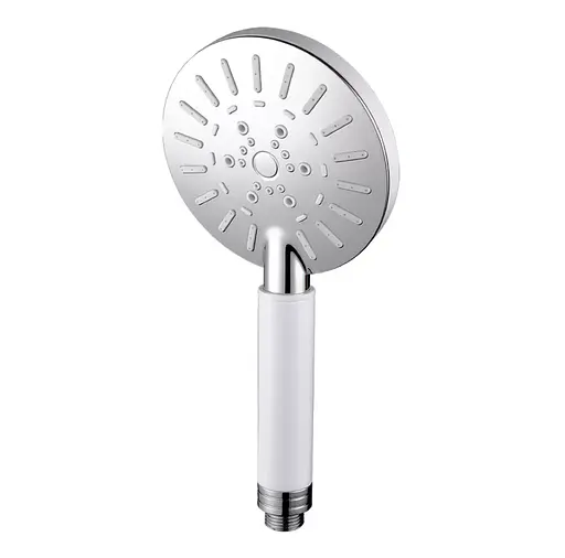 Душова лійка, 3-режим, білий/хром Frap F008, Білий - фото 1