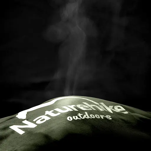 Спальник з капюшоном Naturehike U350 NH20MSD07, (1°C), правий, зелений - фото 6