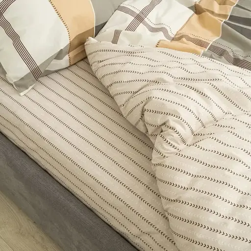 Комплект постільної білизни Viluta євро ранфорс 24341 100% бавовна - фото 3