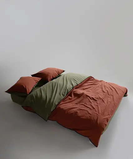 Постільна білизна Essualte Capulet Olive-Autumn Варена Бавовна Limasso pbe0051950 - фото 1