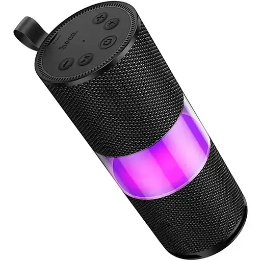 Бездротова портативна колонка Hoco HC29 halo sports BT speaker чорна - фото 1
