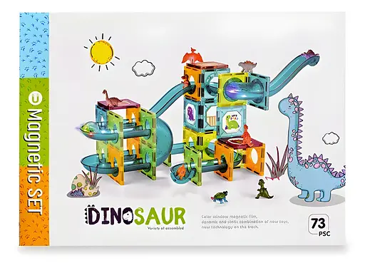 Конструктор магнітний DIY Magnetic Building Blocks на 73 деталі (СН1039) - фото 3