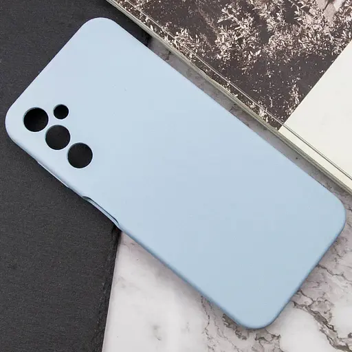 Чохол Lakshmi Silicone Cover Full Camera AAA для Samsung Galaxy A15 4G/5G/M15 5G Блакитний/Sweet Blue - фото 5