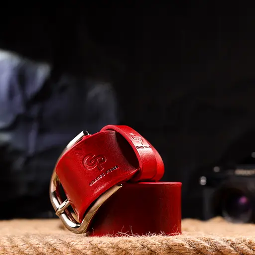 Ремінь шкіряний Grande Pelle жіночий 3,8х120 см acs0024587 - фото 8