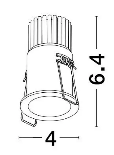 Світильник точковий SELENE Nova Luce 9052013 - фото 2