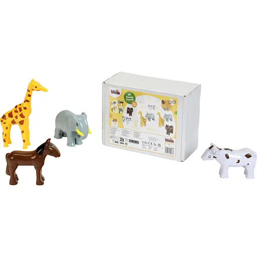 Магнитный пазл о животных Klein Early Steps 8 животных (0066) - фото 7