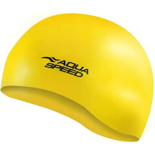Шапочка для плавання Aqua Speed Mono Жовтий (1000-111-18)