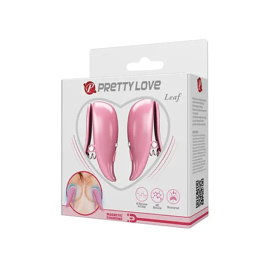 Затискачі для сосків Pretty Love Leaf 51 см рожевий - фото 9