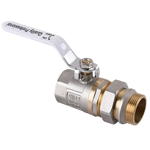 Кран кульовий з американкою Q Professional QP003 PN40 1 1/4″ - фото 1