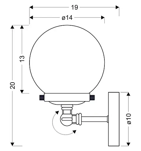 Бра Candellux 21-70852 BALLET - фото 3