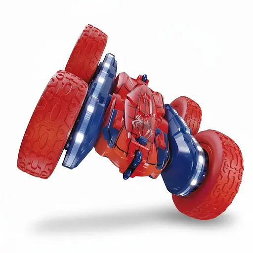 Радиоуправляемая машина-перевертыш H 01-01, аккумулятор 3.7V, пульт 2.4GHz, подсветка, вращение 360°, Красный