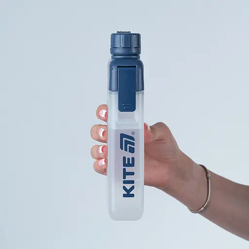 Пляшка для води Kite 450 мл синя (K25-1239-1) - фото 4